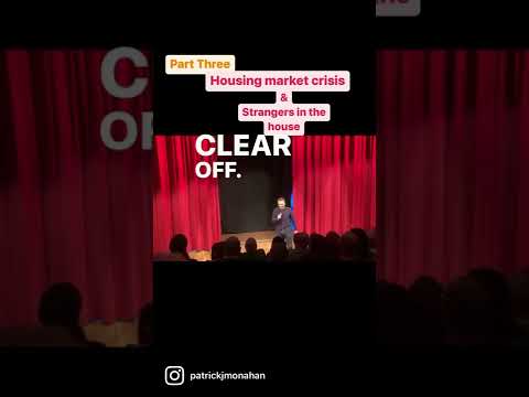 STANDUP CLIP: Of the housing market crisis! young people v old people getting on property ladder!