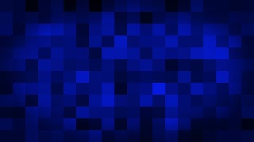 Blue glowing pixels square abstract background Free Stock Video