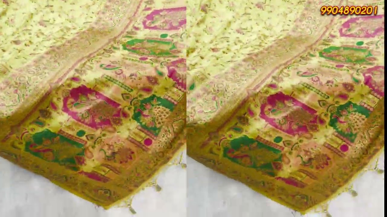 New pashmina silk saree | wedding saree design | latest designer saree 2026