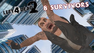 Left 4 Dead 2 - Diescraper Redux Full Campaign with 8 Survivors