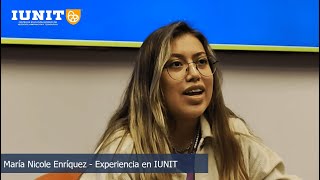 María Nicole Enríquez (Ecuador) - Experiencia en IUNIT screenshot 5