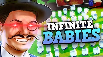 THE MOST ILLEGAL GAME OF SIMS 4 - How To Print Infinite Babies and Infinite Money Challenge