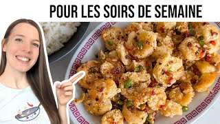 Comme au Resto: Crevettes Sel et Poivre - HOP DANS LE WOK