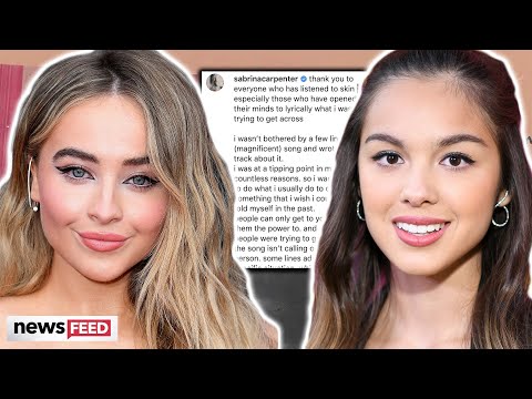 Sabrina Carpenter Clears The Air About Olivia Rodrigo 'Diss Track'!