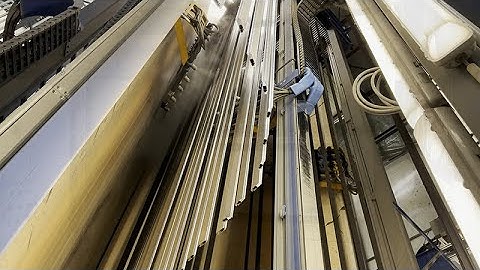 Inline-3D-Schichtdickenmesssystem für die Pulverbeschichtung von Aluminiumprofilen