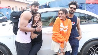 Divya Agarwal, Varun Sood, Vishal Aditya Singh Sana Makbul Cute Masti