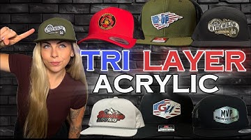 Het beheersen van drielaagse acryl hoedpatches: volledige uitleg