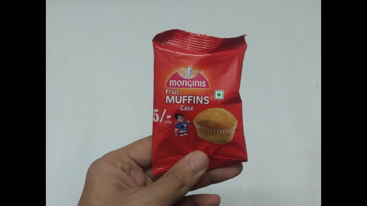 Monginis Fruit Muffins Cake 100 Veg Only in 5 Rs YouTube