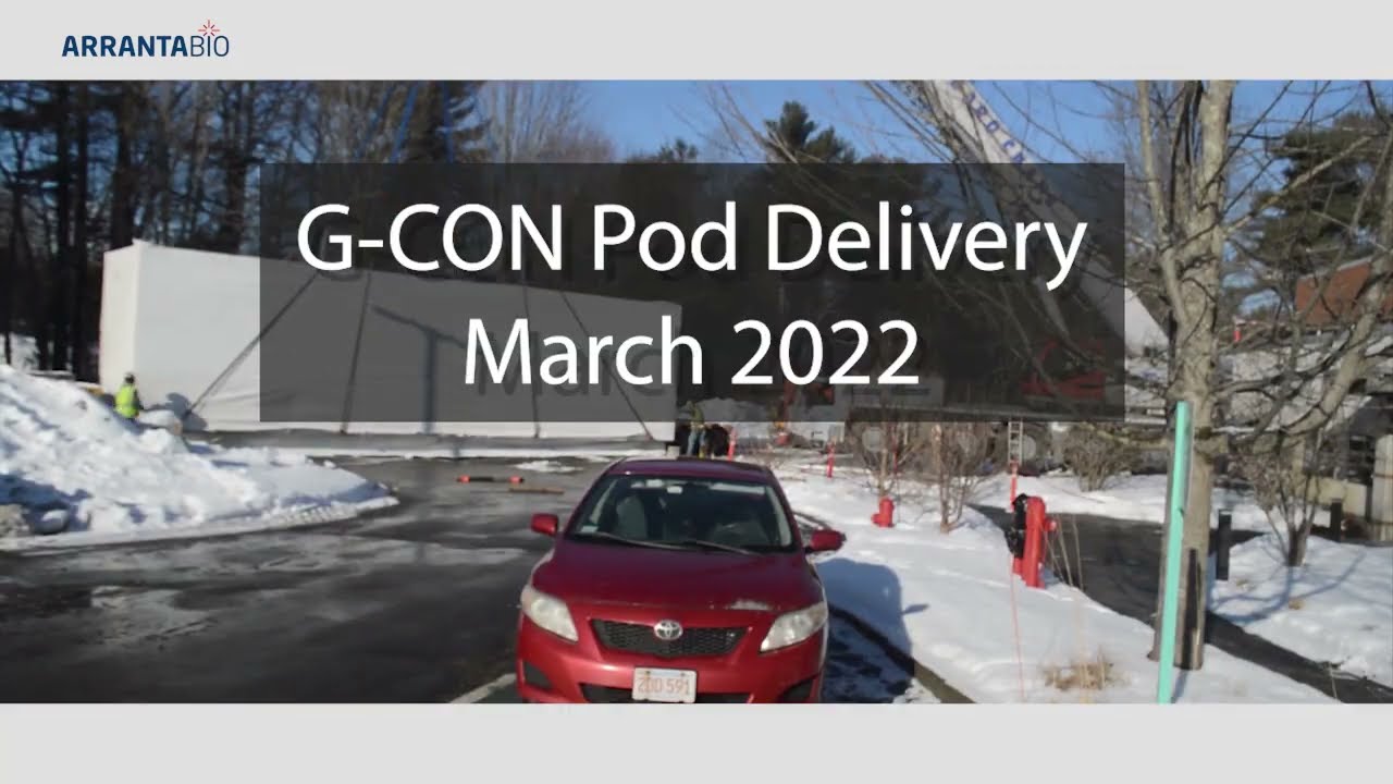 Arranta Bio - CDMO - Cleanroom POD Delivery to Boxborough Site- Microbiome - RNA - mRNA - Biotech