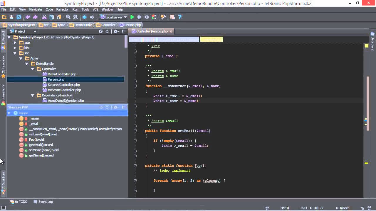 Введение в PhpStorm - YouTube