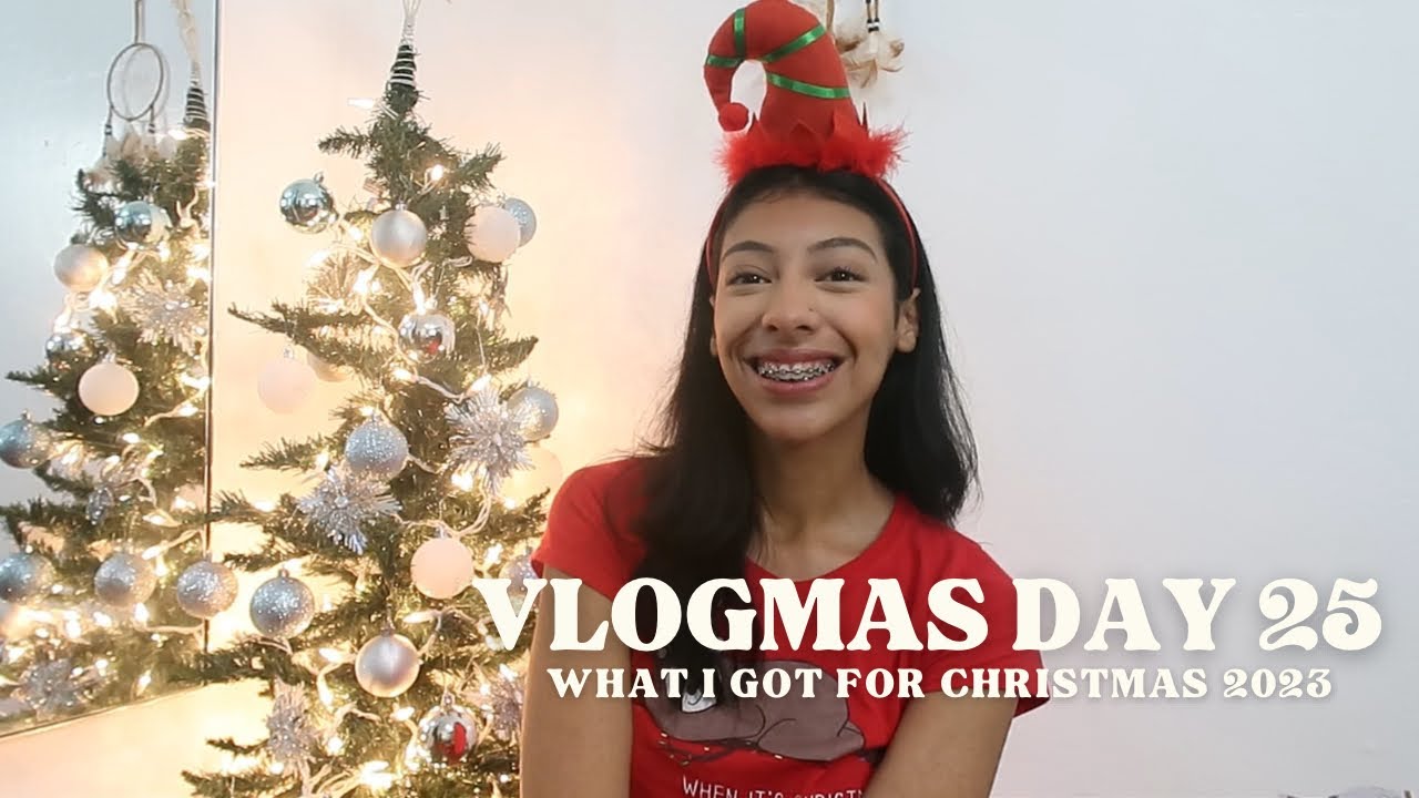 WHAT I GOT FOR CHRISTMAS 2023| VLOGMAS DAY 25| YOSELIN S