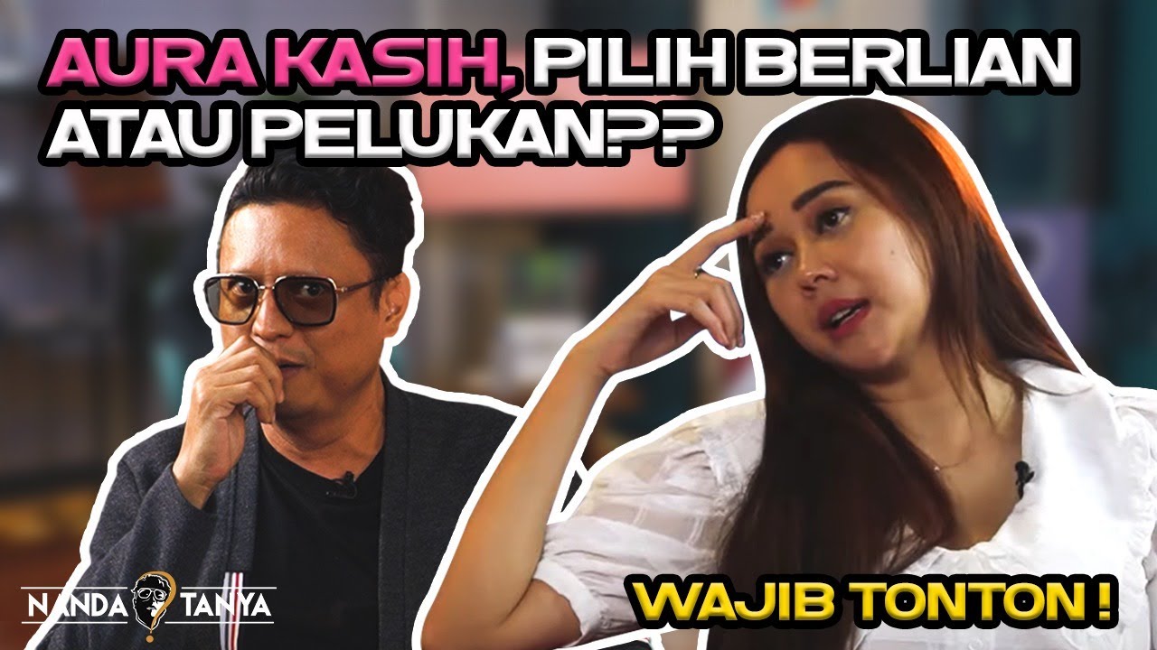 Aura Kasih Lebih Pilih Berlian Atau Pelukan Yah?? | Nandatanya | V entertainmentid