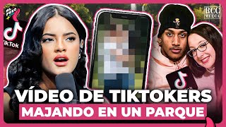 FAMOUS TIKTOKERS MAIK TOKS AND MORGINIA CAUGHT HOOKING UP IN A PARK