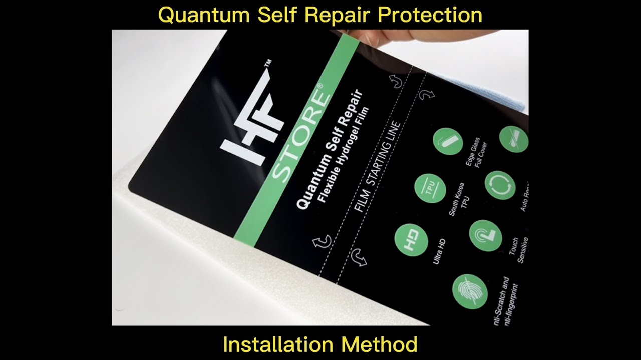 Quantum Self Repair | Flexible Hydrogel Film | Fastest Self Healing ...