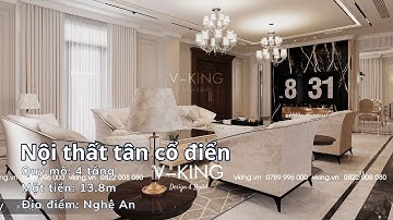 Nội thất Tân cổ điển - Nâng tầm giá trị không gian sống | Kiến trúc Vking