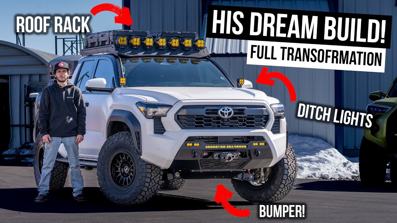 ОБНОВЛЕНИЕ НОВОЙ ТОЙОТЫ! Toyota Tacoma 2024 года