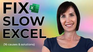 this is why your excel files are slow and how to fix them