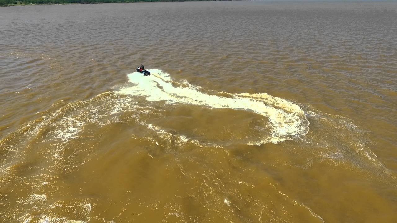 Jet Skiing on Lake Texoma Drone Chase YouTube