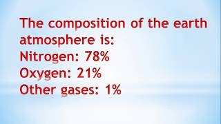 Why Nitrogen is the most abundant gas on earth atmosphere