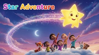 The Wishing Star Adventure ⭐✨ | Magical Kids Song | Giggle Box Rhymes