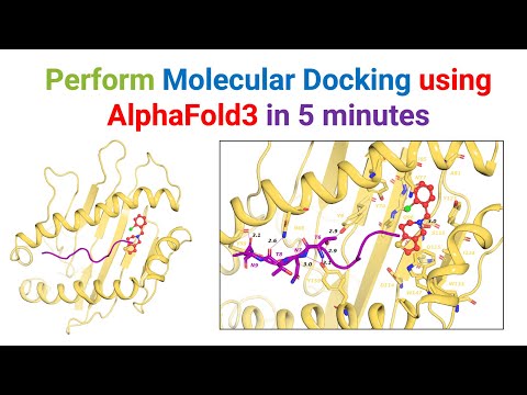 How to perform Molecular Docking in 5 Minutes with AlphaFold 3 | Quick & Easy Guide!