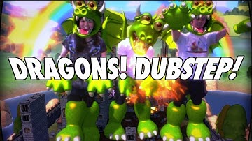 Kinect Party Gameplay - Dubstep, Dragons - Happy Action Theater Returns