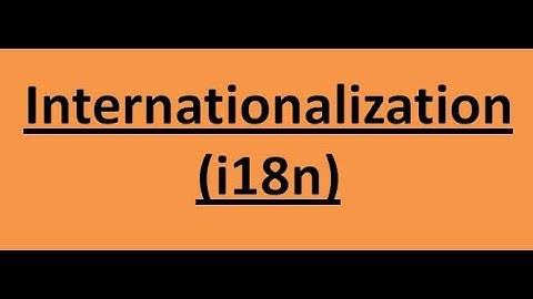 50. Internationalization in AEM part 1.