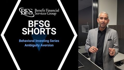 What is Ambiguity Aversion? Or Uncertainty Bias?