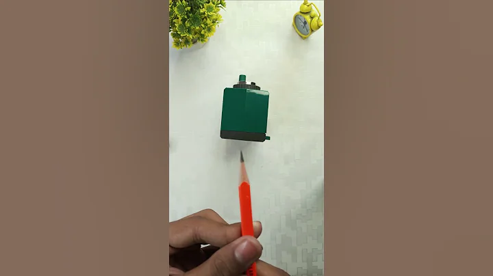 Rotary Mini Pencil Sharpener | Satisfying ASMR |  | IHE Production #shorts #sassy #satisfying #asmr