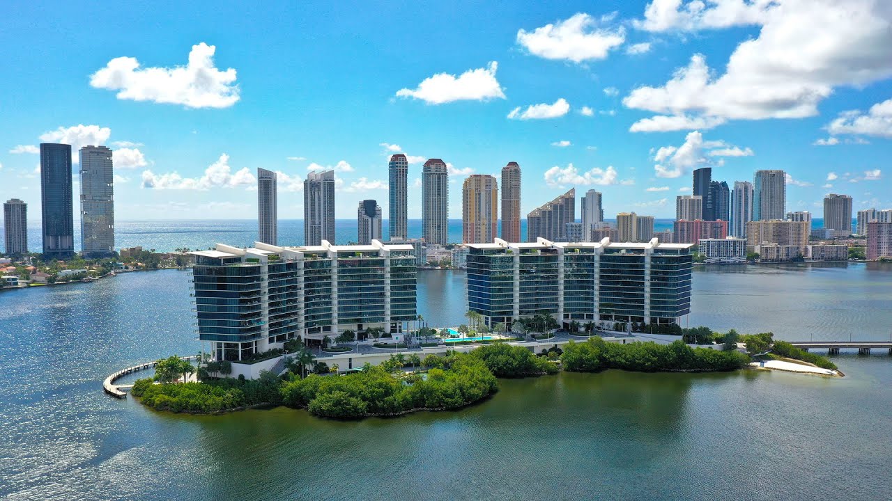 Privé Island Residences Aventura Florida - YouTube