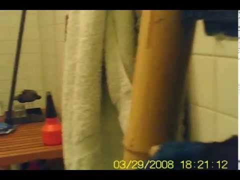 Bathroom spy camera