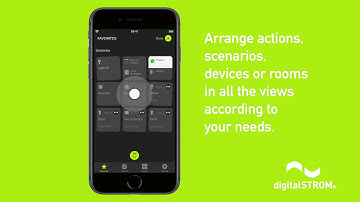 dS Smart Home-App: Tutorial "Arrange Scenarios and Devices" (iOS)