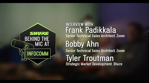 Enhancing Audio and Acoustics in Zoom Rooms | Shure