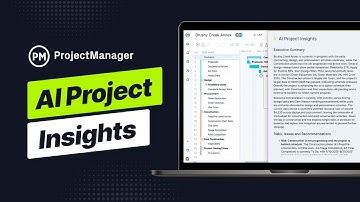 AI Project Insights, an AI Project Management Tool by ProjectManager