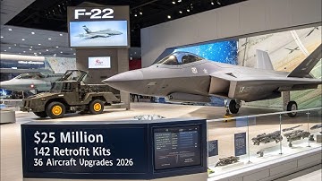 "F-22 Raptor 2026 Upgrades | Next-Level Stealth, Drones & Super Sensors | Aero Auto Defence"
