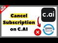 How to Cancel Subscription on Character.AI (Full Tutorial 2026)