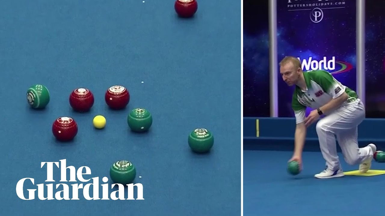 ⁣The Most brilliant bowls shots during World Indoor Championships