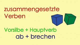 Deutsch lernen Grammatik 22:  zusammengesetzte Verben