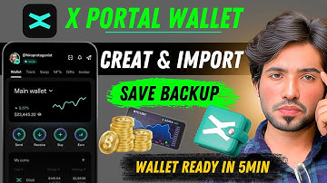 How to Create X Portal Wallet | Step-by-Step Import, Backup & Setup Guide 2025 | Zohaib Hassan Tech