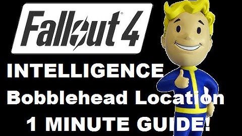 [Fallout 4] Intelligence Bobblehead Location - 1 MINUTE GUIDE!