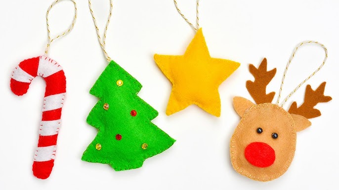 DIY Felt Ornaments | 7 Free, Printable Felt Ornament Patterns - YouTube diy-felt-ornaments-7-free-printable-felt-ornament-patterns-youtube