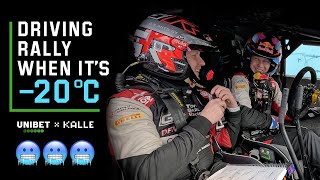 Driving Rally In Winter When It’s -20°C – Unibet X Kalle