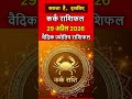 कर्क राशिफल 29 अप्रैल 2026 | Kark Rashi 29 April 2026 | Aaj Ka Kark Rashifal | #cancerhoroscope