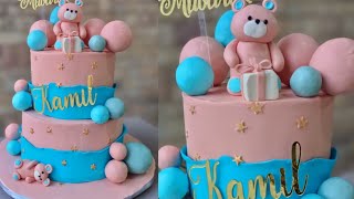 Birthday Cake Decorating 🎂 | Fondant cakes | cakesbysamira