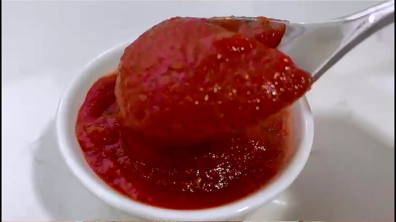 La mejor receta de ketchup casero YouTube