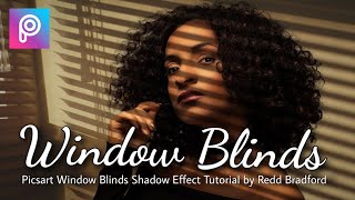 Easiest Way To Edit Window Blinds Shadow Effect | Picsart Editing Tutorial screenshot 4