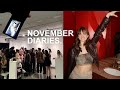 November Diaries: balancing school with youtube