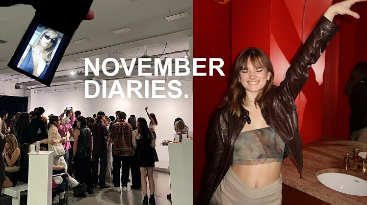 November Diaries: balancing school with youtube