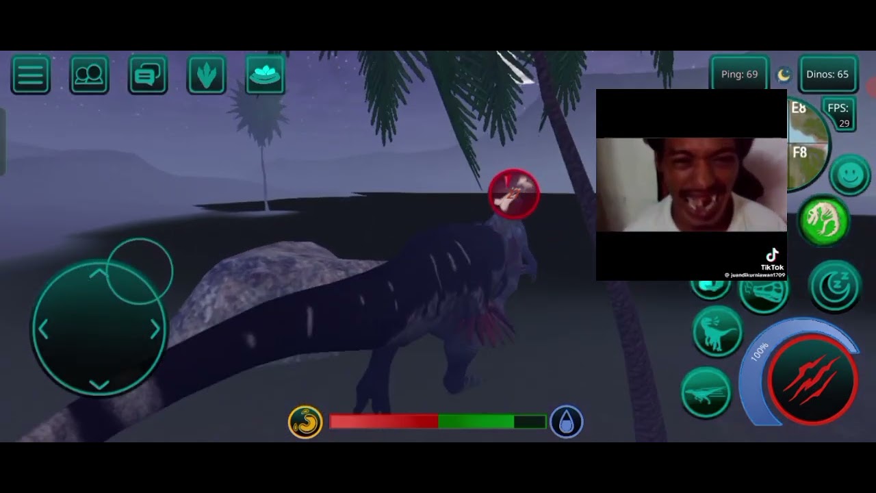 [the cursed isle] T rex vs giga 🤒 #thecursedisle - YouTube