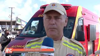 Acidente deixa pessoa ferida em Pato...